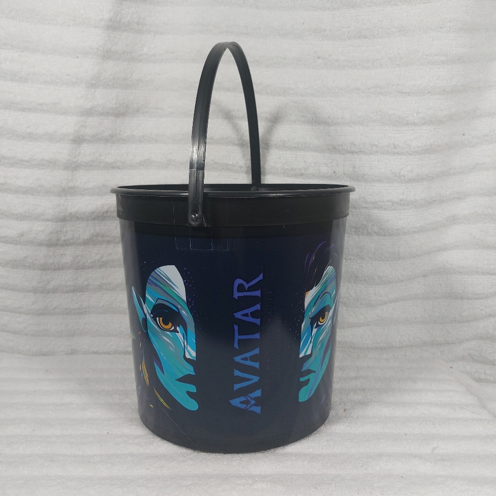 Avatar The Way of Water Popcorn Tub Bucket 2022 Movie Theater Exclusive Plastic